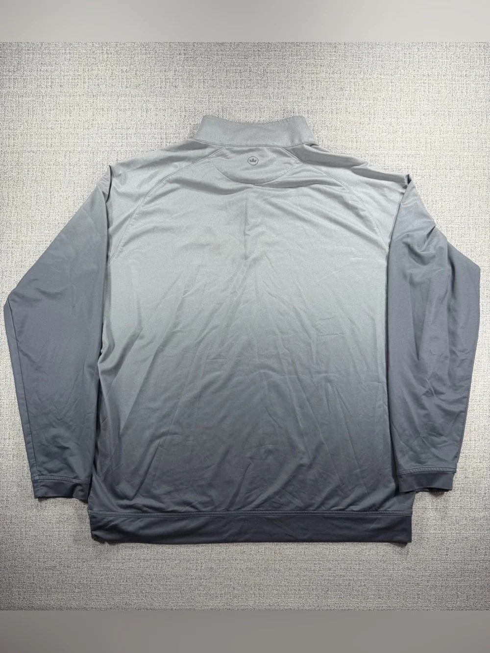 Peter Millar Perth Pullover XXL Gray Ombre Gradient Performance Quarter Zip Golf